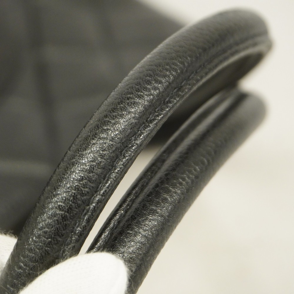 CHANEL Black Caviar Leather Tote Bag - Picture 8 of 9